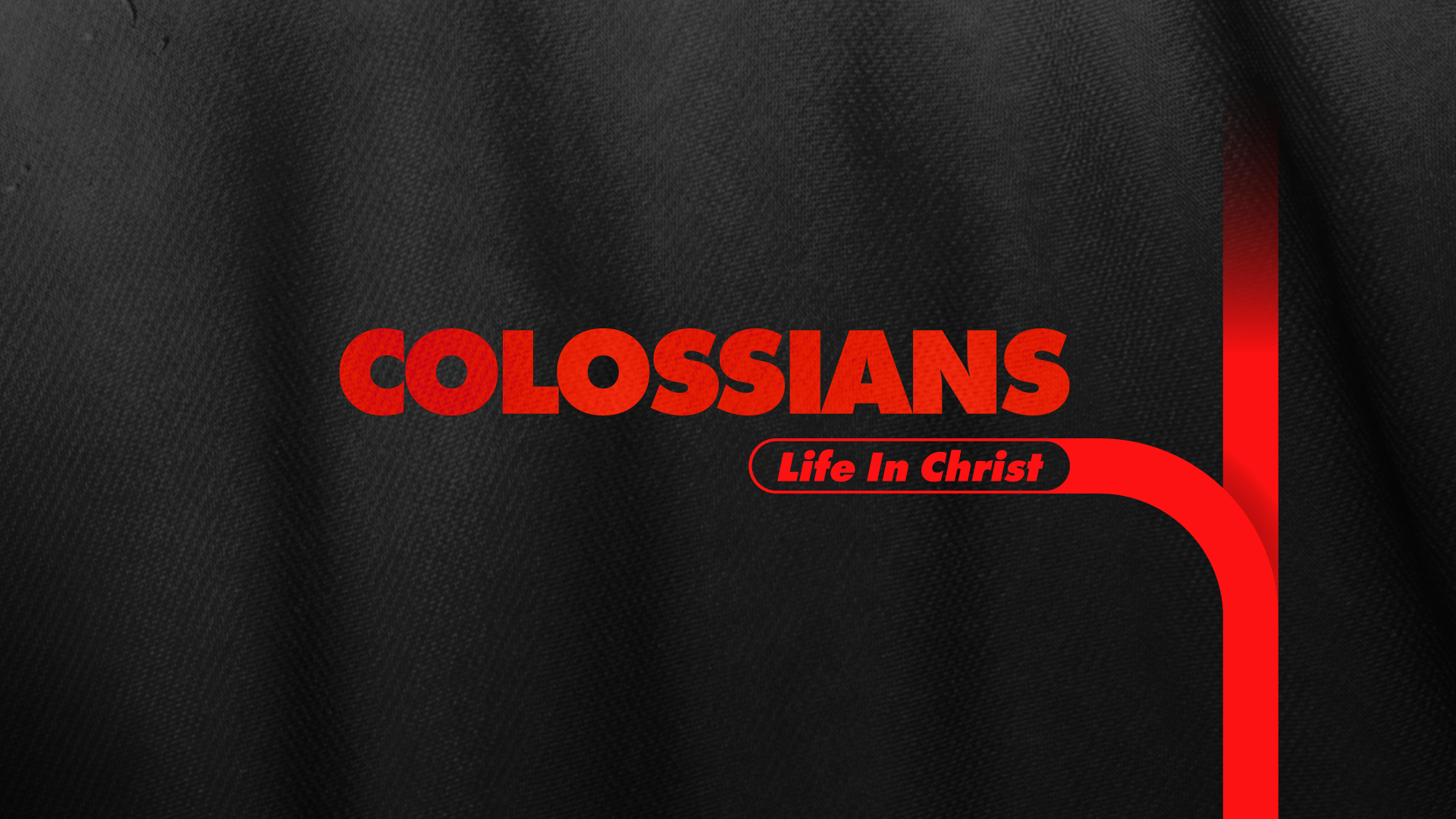 Colossians - Generic 16x9